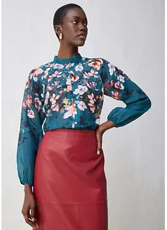 Tuniekblouse van ramie, bonprix