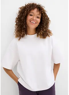 Oversized shirt van zwaar biologisch katoen, bonprix