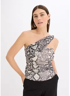 Asymmetrische top met cut-out, bonprix