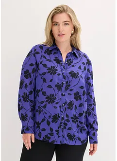 Gedessineerde blouse van chiffon, bonprix