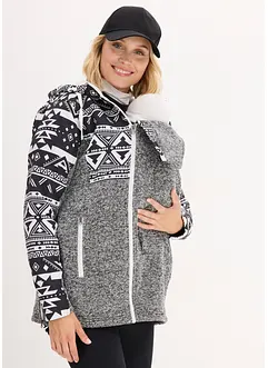 Fleece zwangerschapsvest/draagvest, bonprix