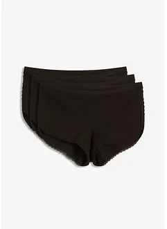 Dames boxer met katoen (set van 3), bonprix