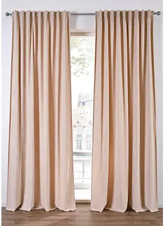 Gordijn met bouclétextuur (1 stuk), bonprix
