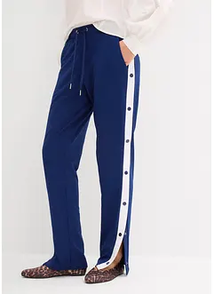 Sneldrogende joggingbroek met drukknopen, bonprix