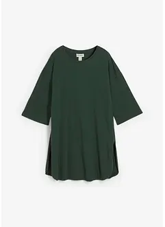 Oversized longshirt van biologisch katoen, bonprix