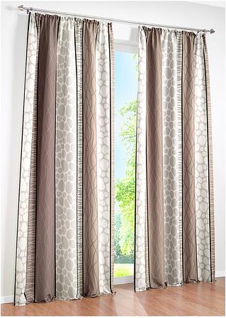Verduisterend gordijn «Estelle» (1 stuk) taupe - bpc living ... Verduisterend gordijn «Estelle» (1 stuk) taupe - bpc living ...