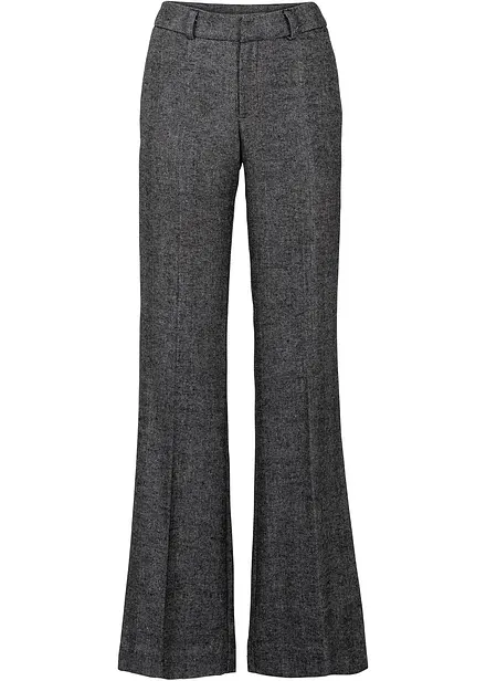 Broek met wijde pijpen, korte maten