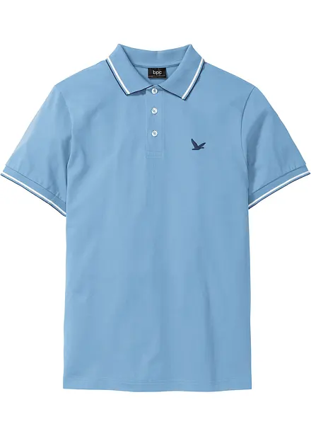 Piqué poloshirt van biologisch katoen