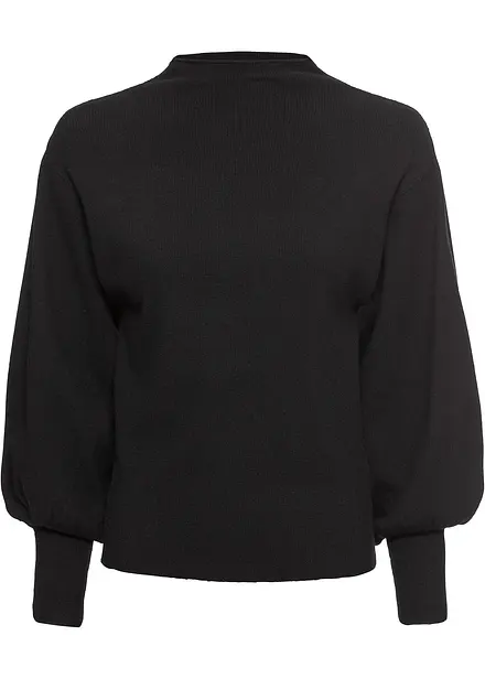 Oversized trui in een viscosemix