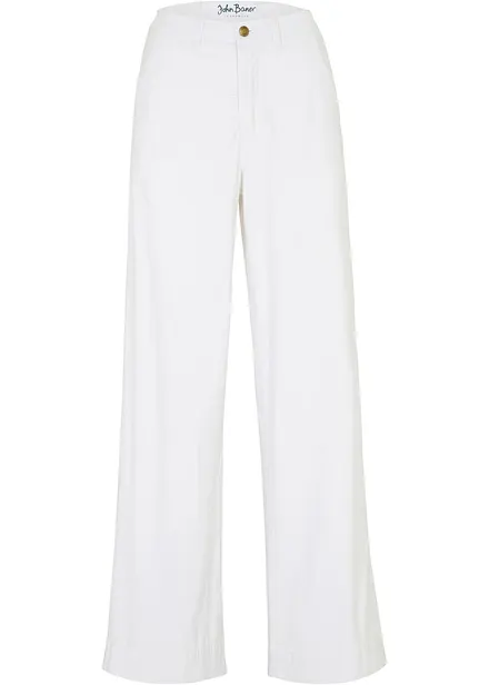 Stretch jeans, wide fit