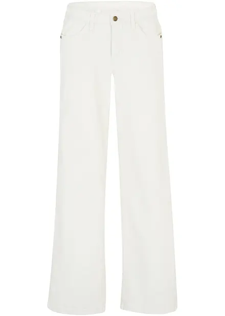 Stretch jeans, wide