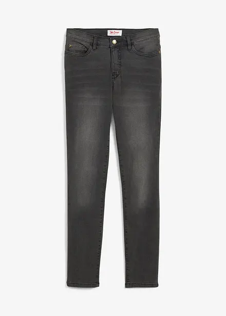 Corrigerende slim fit jeans, high waist