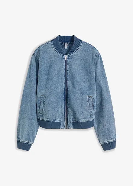 Denim bomberjack
