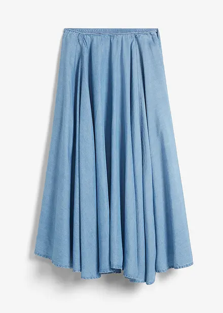 High waist spijkerrok met comfortband