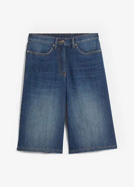 High waist stretch jeans, straight