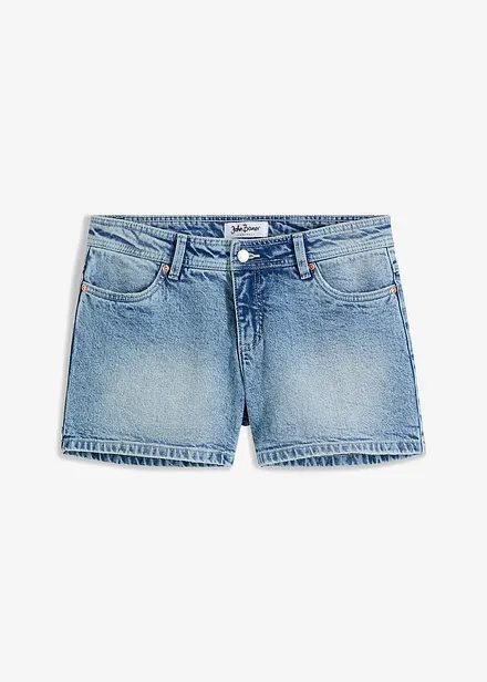 Stretch jeans short, mid waist