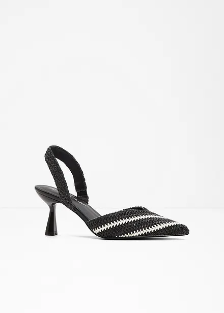 Slingback pumps