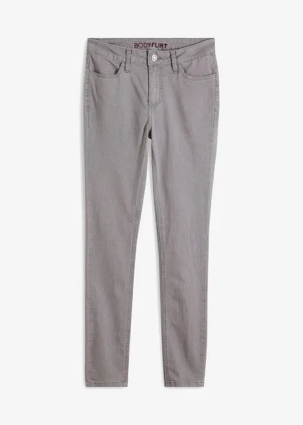 Super stretch jeans van licht materiaal