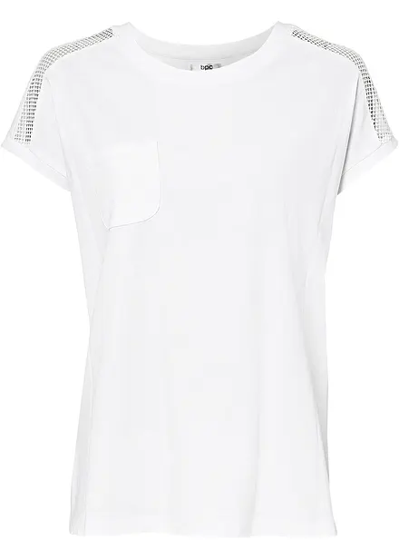 Luchtig shirt met kant