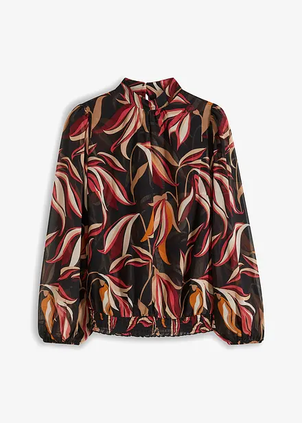 Blouse met ballonmouwen
