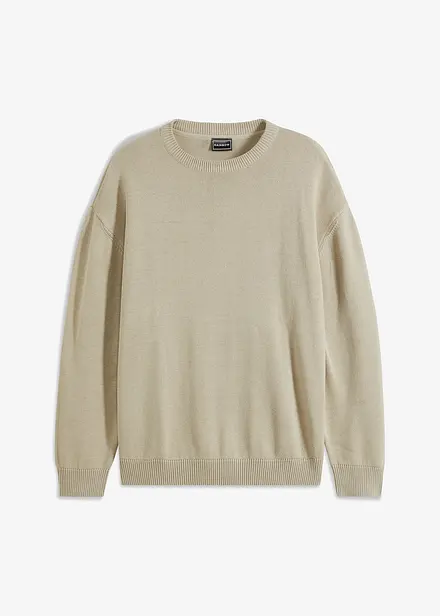 Trui met ronde hals, loose fit