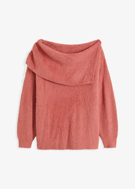 Asymmetrische off shoulder trui