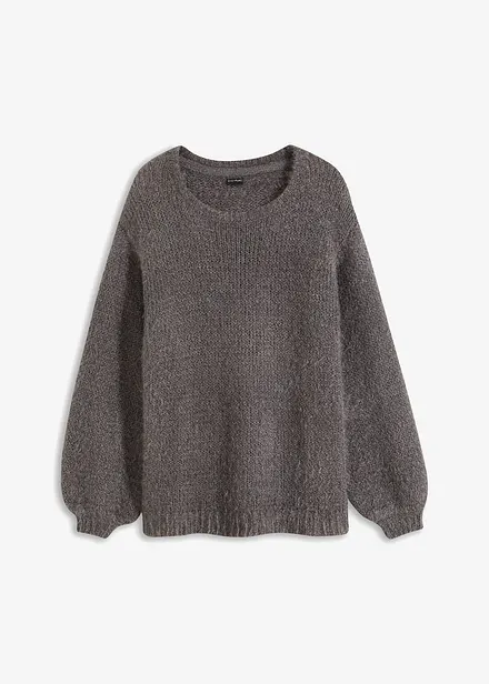 Fluffy, oversized trui