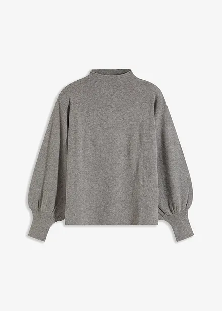 Oversized trui in een viscosemix