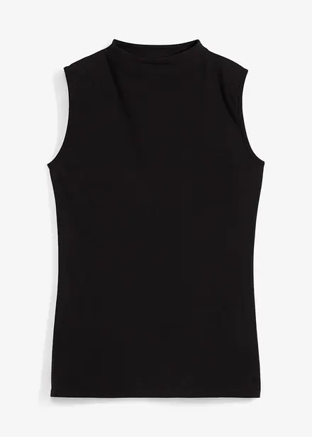 Top van elastische katoenmix