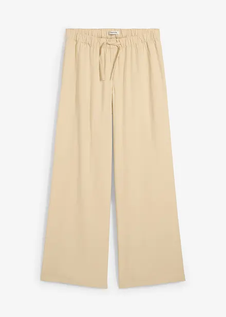 Marlene Dietrich broek van soepele viscose