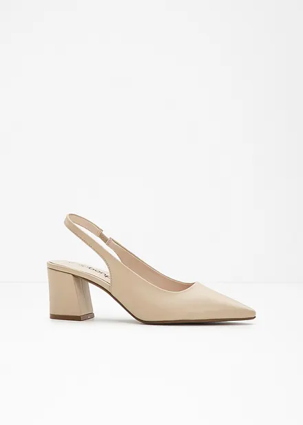 Slingback pumps
