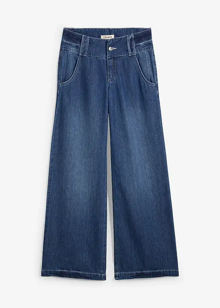 Wide leg jeans, high waist, super soft