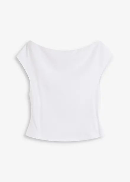 Off-shoulder shirt van puur biologisch katoen