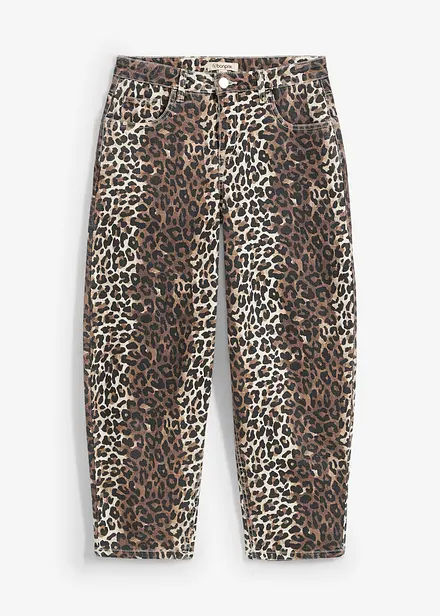 Barrel jeans, mid waist