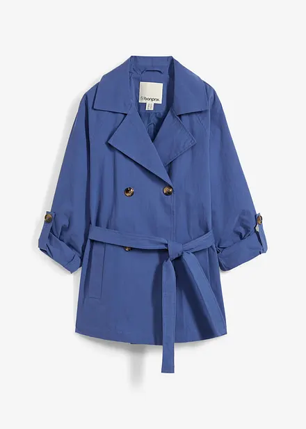 Korte trenchcoat