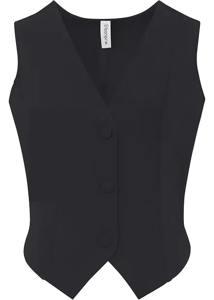 Gilet van stevige interlock