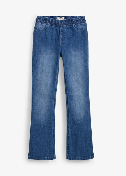 Jegging mid waist, flared