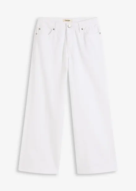 Culotte van een elastische katoenmix