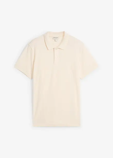 Piqué poloshirt van biologisch katoen
