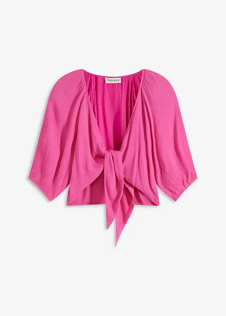 Blouse van soepele viscose