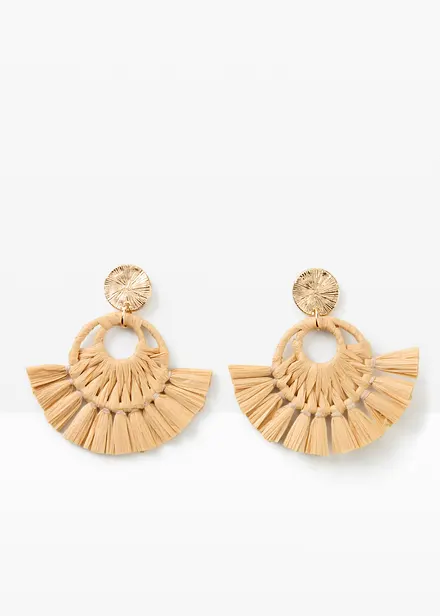 Oorstekers in stro-look