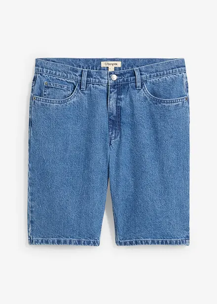 Stretch jeans bermuda, relaxed fit