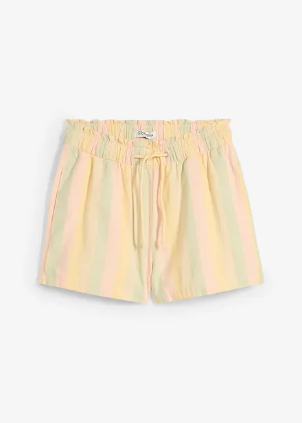 Short van een luchtige linnenmis
