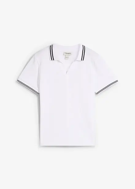 Poloshirt van biologisch katoen