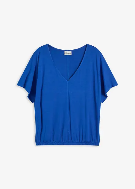 Oversized shirt in een viscosemix