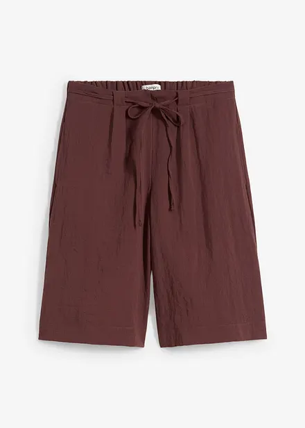 Bermuda van soepele viscose