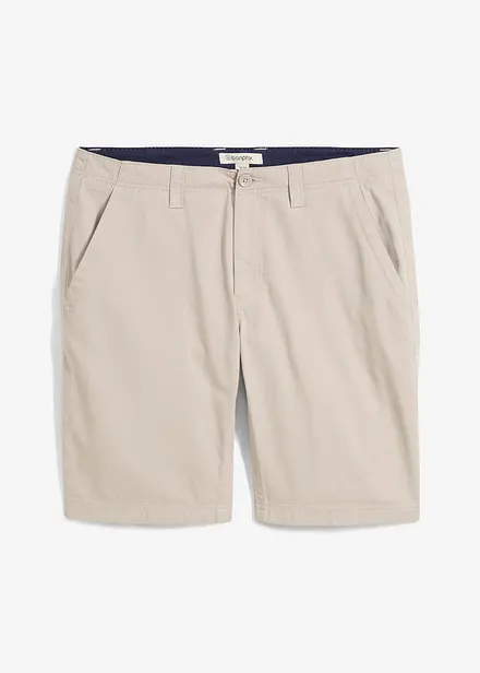 Chino bermuda van puur katoen, regular fit