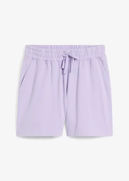 Sweat short van puur katoen