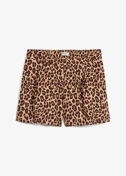 Short van zachte viscose