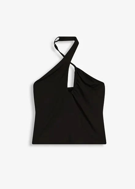 Halter top met cut-out